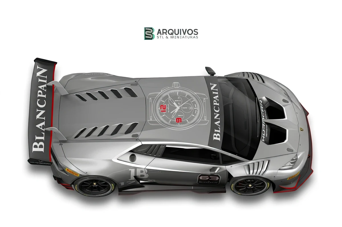 Modelo 3D STL - Lamborghini Huracan LP620-2 Super Trofeo 2015 — foto 5
